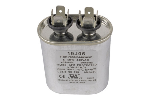 Lennox 19J06 Single Run Capacitor Image 1