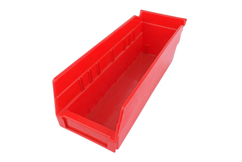 Universal Parts 48WG63 Red Bin 4" High x 11-5/8" Deep x 4-1/8" Wide Image 1