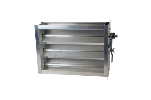 iO HVAC Controls MBD-1410 Manual Balancing Damper 14x10 with locking quad