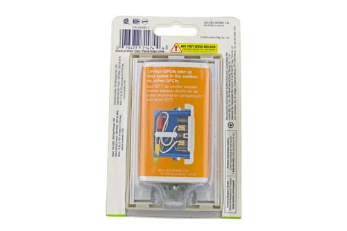 Leviton GFSW1-I Switch & GFCI Outlet (GFI Plug)
