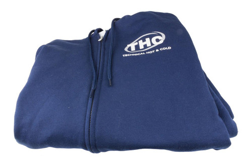 THC HoodieZip-S Hoodie Zip Up - Navy - Small