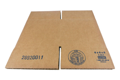 ULine S-4062 Box 6"x6"x6"