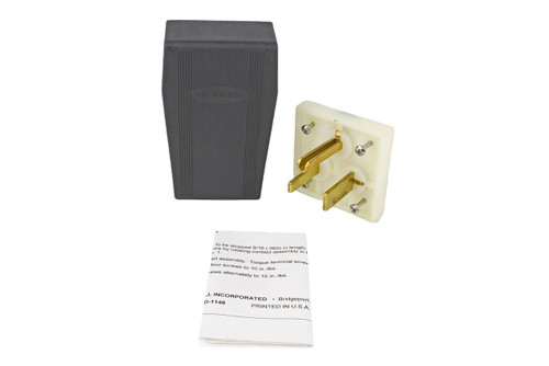 Hubbell HBL9368 Straight Blade Plug