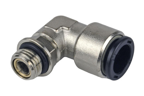 Lahntechnik Duotemp 116137 L- Push-In Fitting G 1/4a