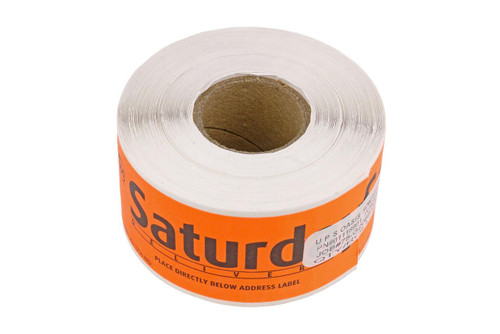 UPS 01118901 Saturday Stickers 100 sticker roll