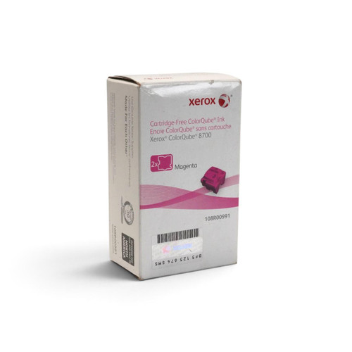 Xerox 108R00991 ColorQube 8700 Magenta Solid Ink Pack, 2 pack