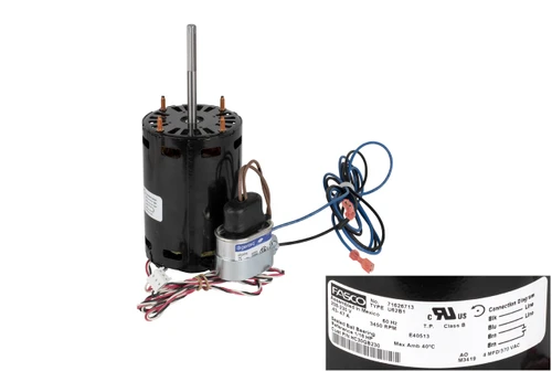 Carrier HC30GB230 Draft Inducer Motor w/ Capacitor Image 1