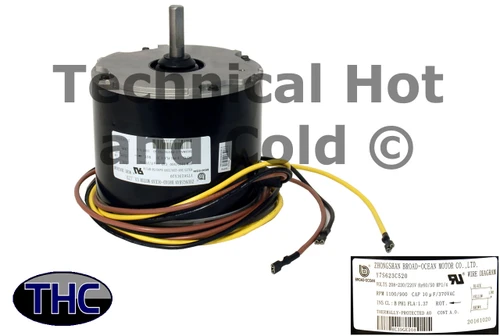 Carrier HC39GE208 Fan Motor Image 1