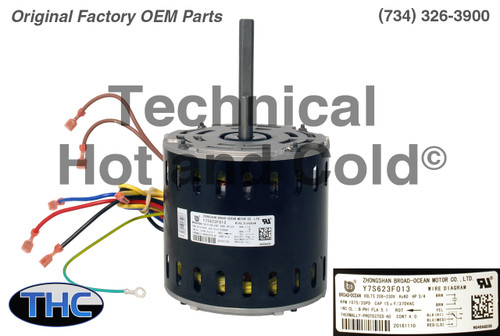 Carrier HC45AQ230 Blower Motor Image 1