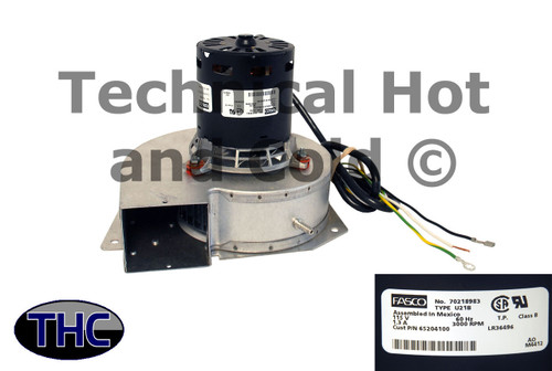 Lennox 20J89 Draft Inducer Motor Assembly Image 1