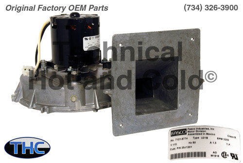 Lennox 43J57 Draft Inducer Motor Assembly Image 1