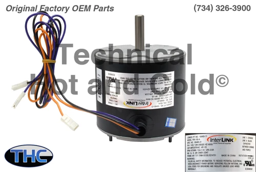 Lennox 43W49 Fan Motor Image 1