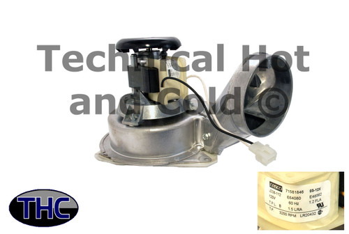 Lennox 74W55 Draft Inducer Motor Assembly Image 1
