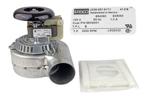 Lennox 85L49 Draft Inducer Motor Assembly Image 1