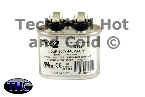 Lennox 92L29 Single Run Capacitor Image 1