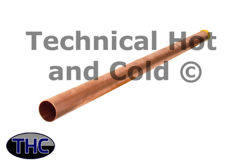 Schimpke 5002029 42mm Copper Tube 1M Hard Copper Pipe Image 1