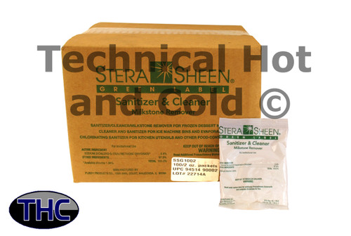 Stoelting SSG1002 Box of Sanitizer & Cleaner Powder (100 Packets) Image 1