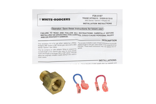 Trane KIT09419 Gas Valve Adapter Kit Image 1
