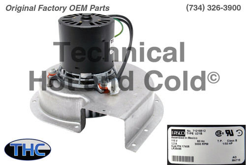 York Coleman S1-37310337702 Draft Inducer Motor Assembly Image 1