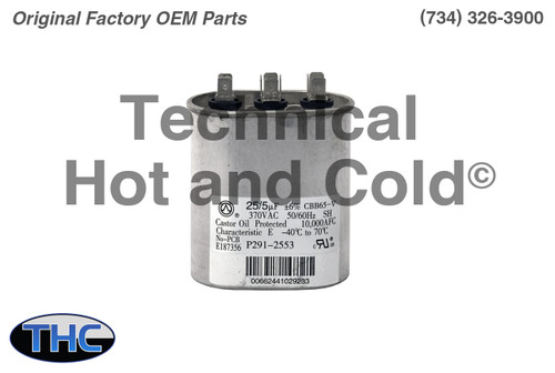 Carrier P291-2553 Dual Run Capacitor Image 1