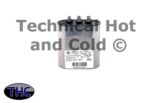 Carrier P291-4553 Dual Run Capacitor Image 1