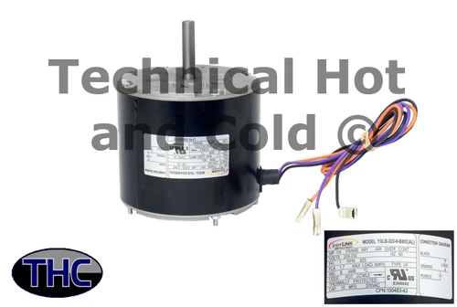 Lennox 12Y65 Fan Motor Image 1