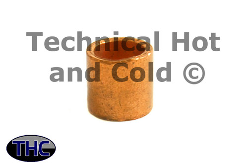 Universal Parts FB1238 1/2" Copper ACR Flush Bushing Image 1