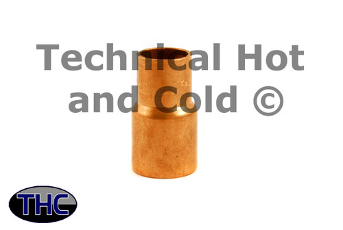 Universal Parts 118-KF 7/8"x5/8" Copper ACR Reducing Bushing Image 1