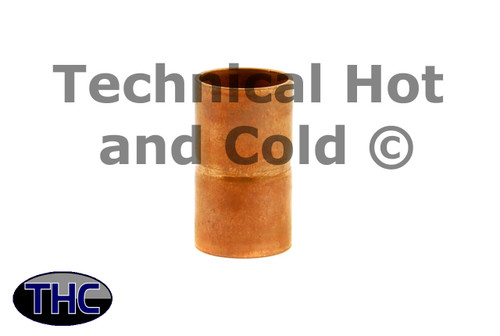 Universal Parts 3-4C 3/4" Copper ACR Coupling Image 1