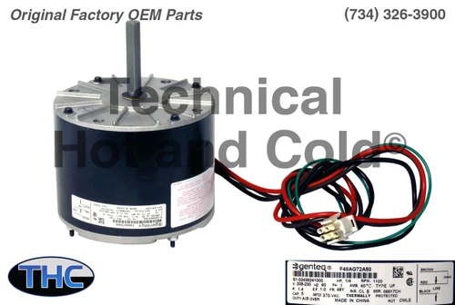 York Coleman S1-02436241000 Fan Motor Image 1