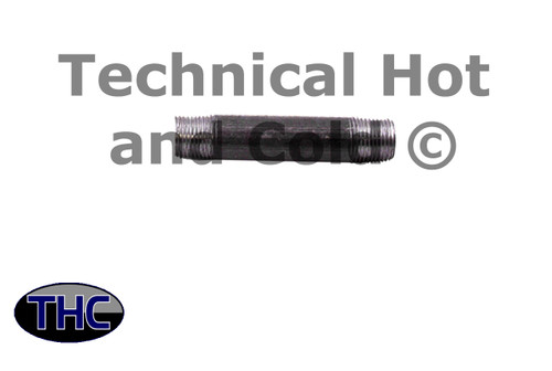 Universal Parts 05040040BLN 1/2"x4" Black Pipe Nipple Image 1