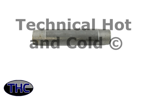 Universal Parts 10060040BLN 1"x6" Black Pipe Nipple Image 1