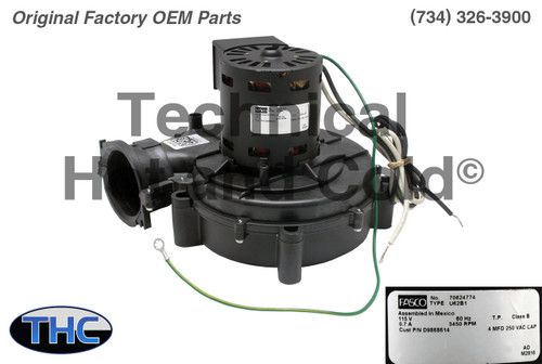 Goodman Amana R0156744 Draft Inducer Motor Assembly Image 1