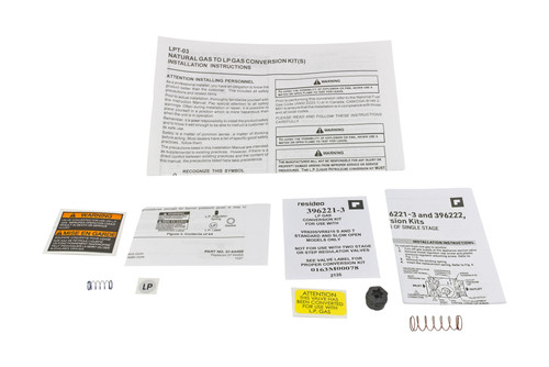 Goodman Amana LPT-03 Gas Conversion Kit Image 1