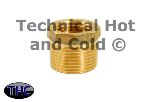BKW B3003191 3/4" x 1/2" Hex Reducing Bushing  Image 1