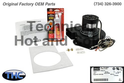 ICP 1006168 Draft Inducer Motor Assembly Kit Image 1