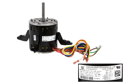 Carrier HC45TQ125 Blower Motor Image 1