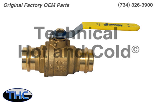 Pro-Press 79115 1-1/2" Pro-Pres Full Port Ball Valve Image 1