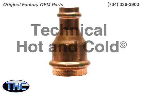 Pro-Press 18473 1-1/2 - 3/4 Reducing Coupling  Image 1