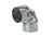 Universal Parts D26-4X90 26 Gauge 4" 90 Elbow Image 1