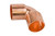 Universal Parts 607-1/2 1/2" Copper 90° Elbow Image 1