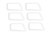 Carrier SYSTXNNWBP06 White Trim Plate