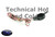 Carrier 50HJ442730 Hall Effect Sensor Image 2