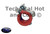 Schimpke 6204279 insulated Pipe Clamp-Red Image 1