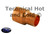 Universal Parts 118-RM 1-1/2"x1" (1-5/8x1-1/8 OD) FTGxC Copper ACR Reducer Coupling Image 2