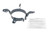 ICP 1176983 Motor Mount Kit 4 Arm Image 2