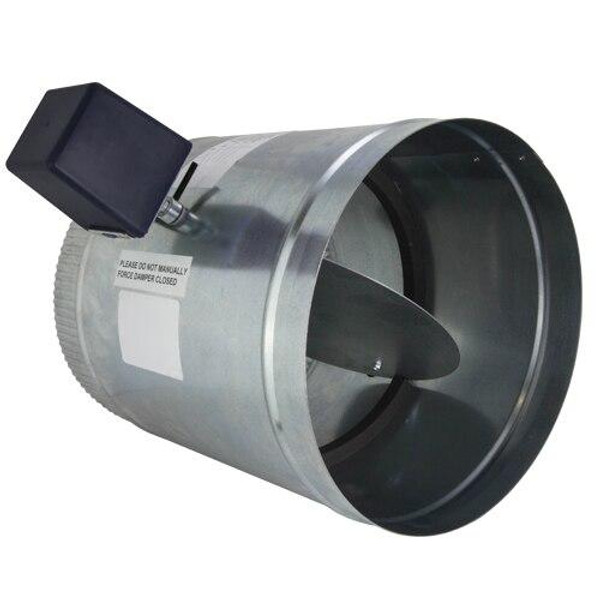 iO HVAC Controls D-05 5 Round Two-Position Zone Damper - 2 Wire Actuator