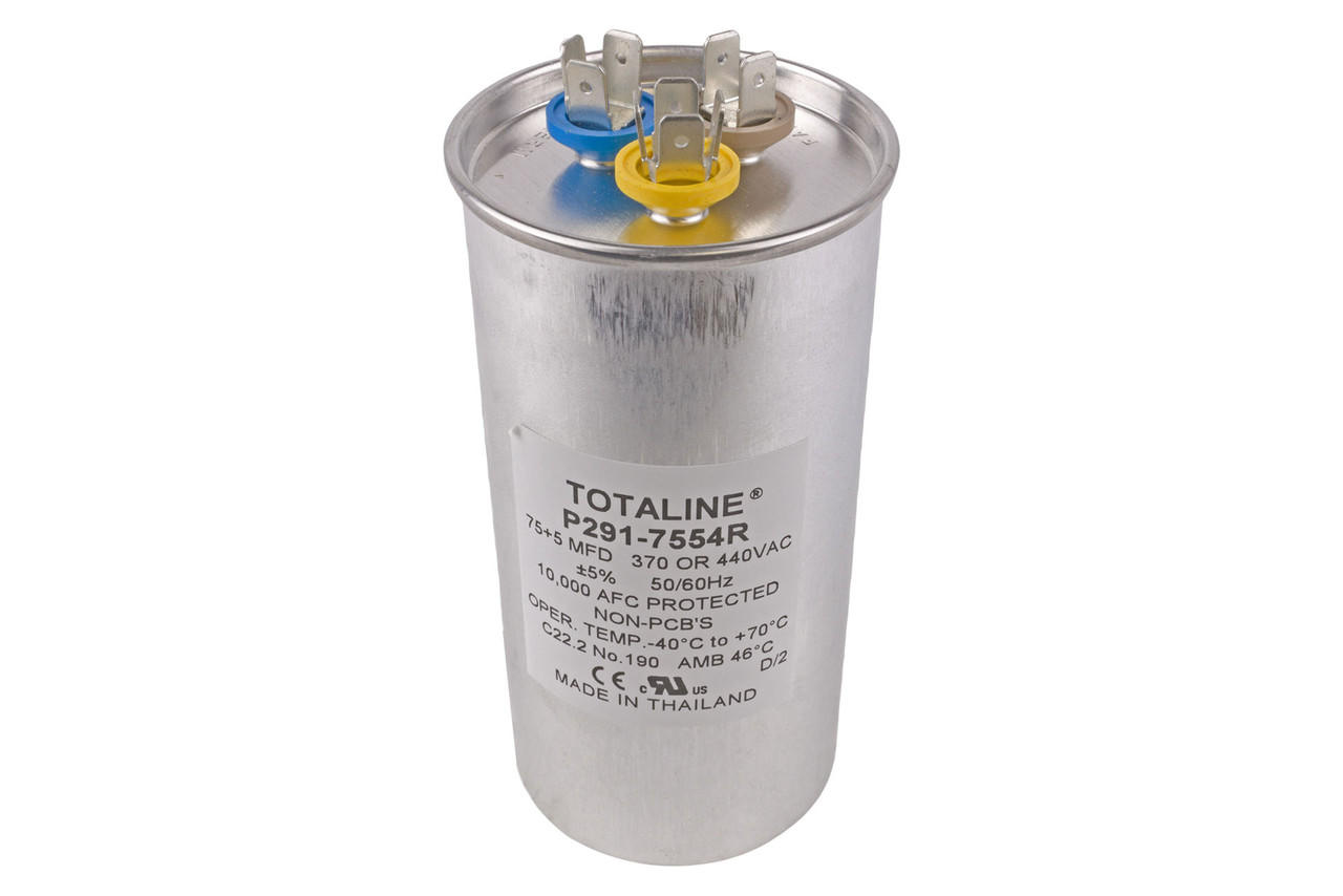 Carrier P291-7554R Dual Run Capacitor