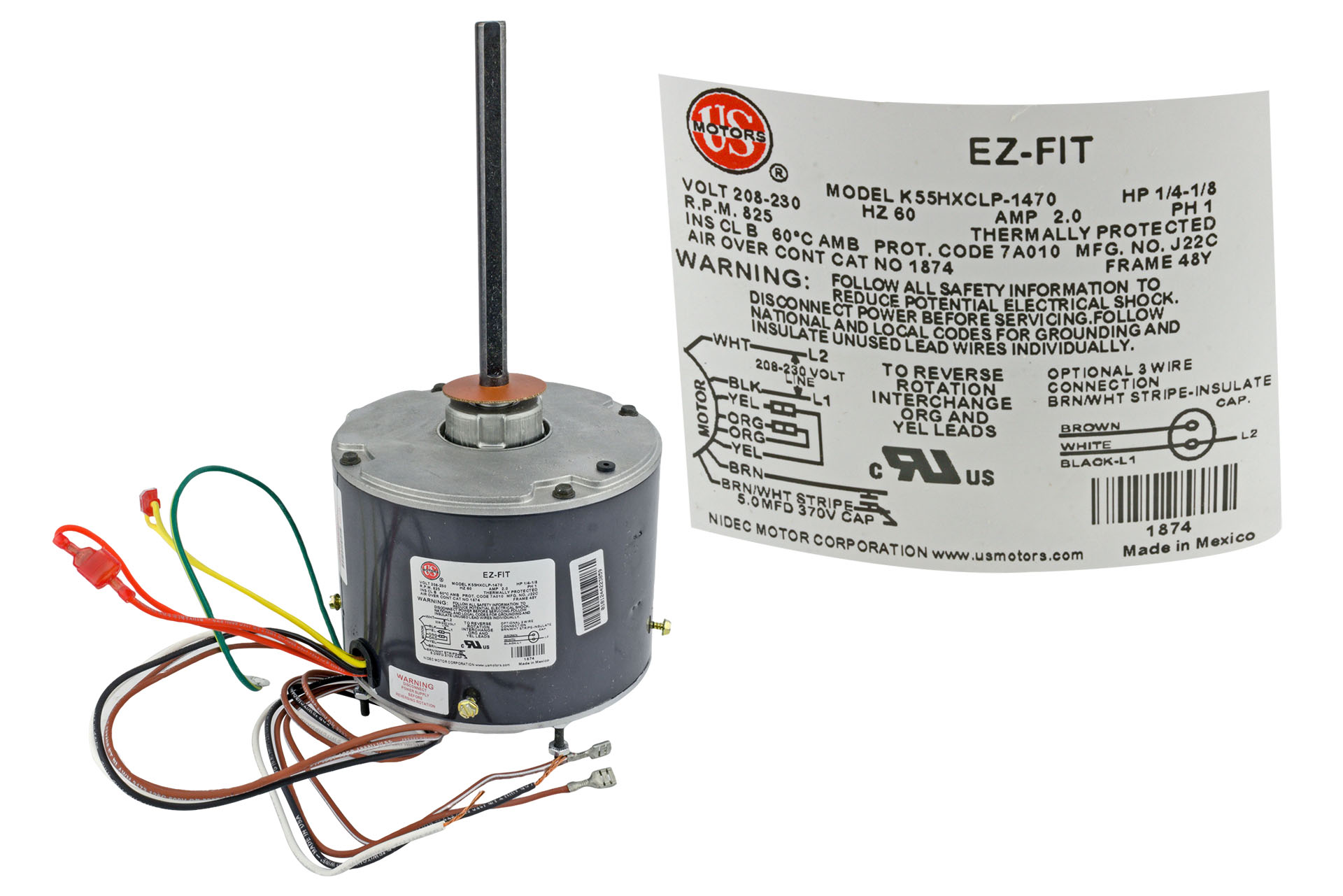 Mitsubishi Electric Corporation S89-127 Replacment Motor