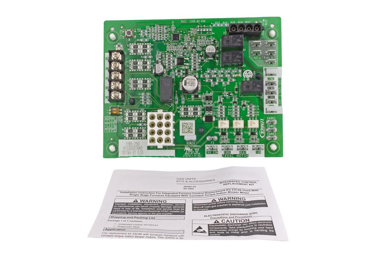 Lennox 23C48 Ignition Control Board - Technical Hot & Cold Parts